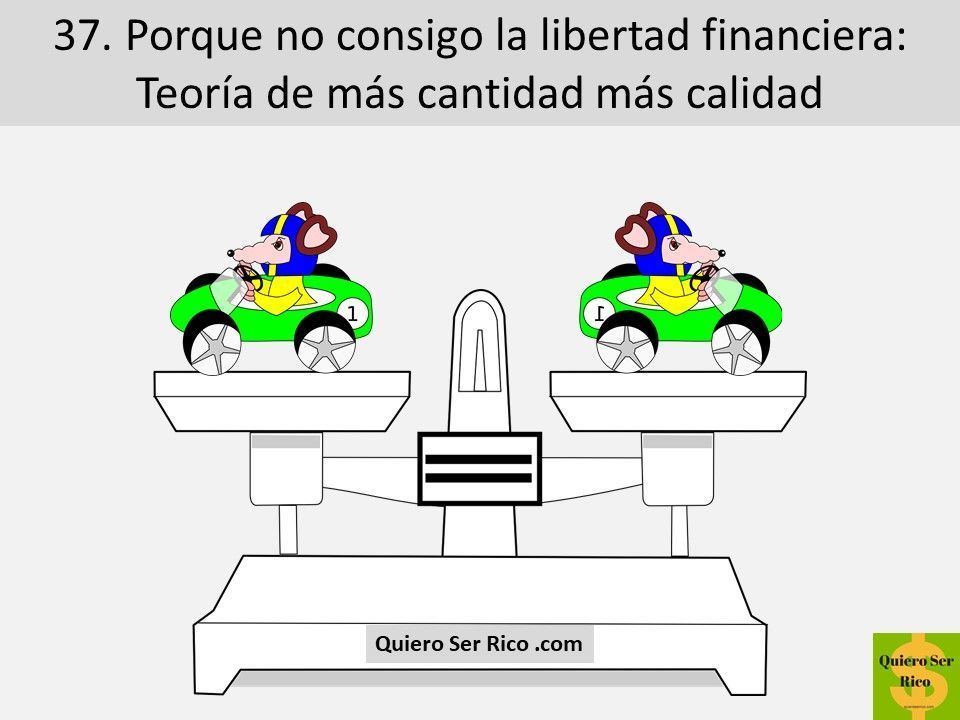 37.-Teoría de más cantidad más calidad 37.-Teoría de más cantidad más calidad